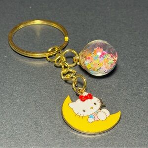 Hello Kitty Moon Keychain